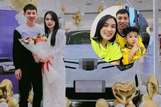 Tiền vệ Đỗ Hùng Dũng tậu xế hộp mới vào dịp cuối năm
