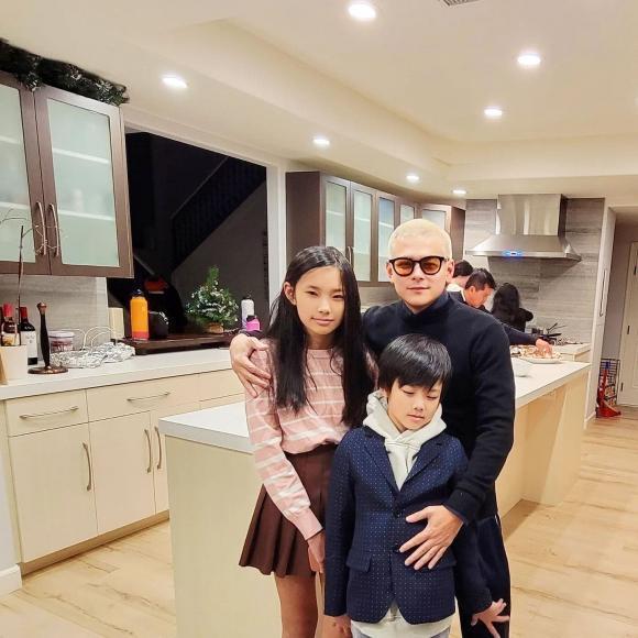 Lộ diện bên vợ siêu mẫu, không nhận ra con trai tỷ phú Hoàng Kiều-2