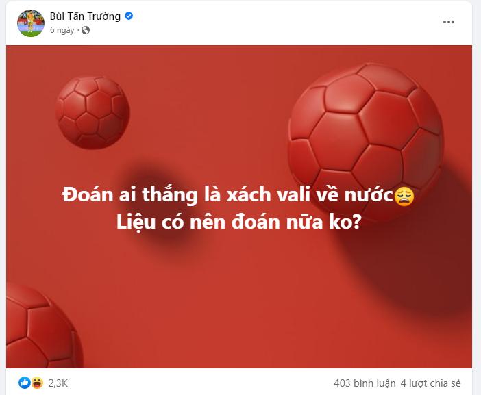 Tấn Trường số nhọ, đoán World Cup đội nào thắng, đội đó thua thảm-3