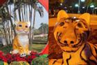 'Trình làng' linh vật năm 2023 với những tượng mèo gây tranh cãi