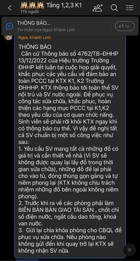 Xôn xao trường ĐH bất ngờ buộc 1.000 sinh viên rời ký túc xá-1