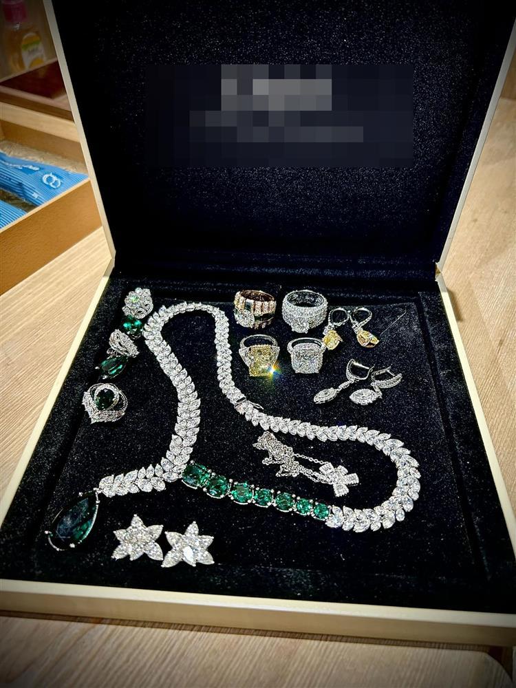 Ảnh cận trang sức đắt bằng vài biệt thự chồng CEO tặng Đoàn Di Băng-1