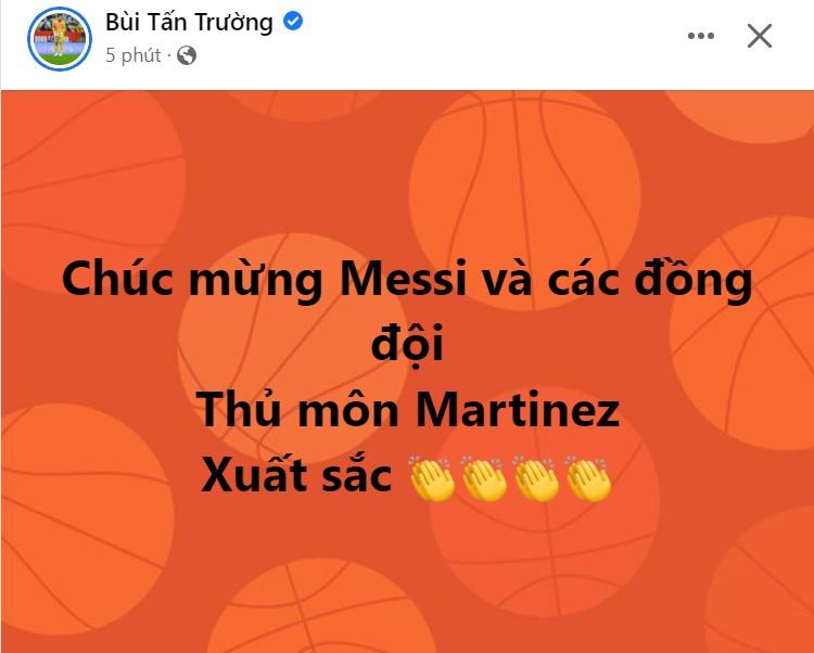 Vbiz rộn ràng ăn mừng Messi và đồng đội vô địch World Cup-13
