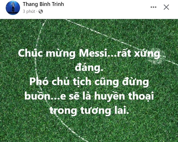 Vbiz rộn ràng ăn mừng Messi và đồng đội vô địch World Cup-21