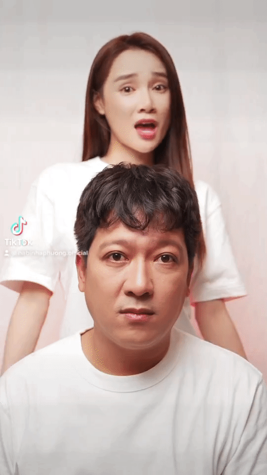 Trường Giang chiều Nhã Phương bắt trend đến mức mặt mày thâm tím-1