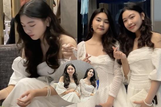 2 con gái nhà MC Quyền Linh cùng bị quay lén, nhan sắc thế nào?