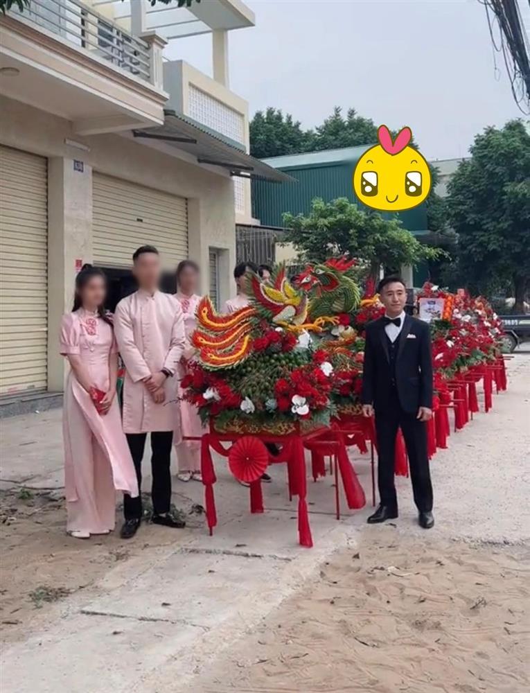 Choáng váng dàn tráp ăn hỏi bê sái tay của cô dâu Bắc Giang-1