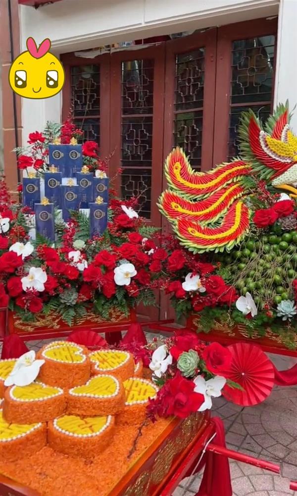 Choáng váng dàn tráp ăn hỏi bê sái tay của cô dâu Bắc Giang-7