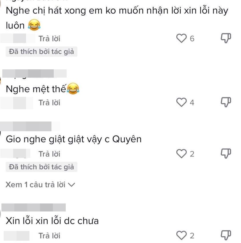 Lệ Quyên cover Xin Lỗi bị netizen chê dữ dội-5