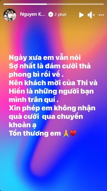 Khánh Thi tuyên bố không nhận quà qua chuyển khoản-2