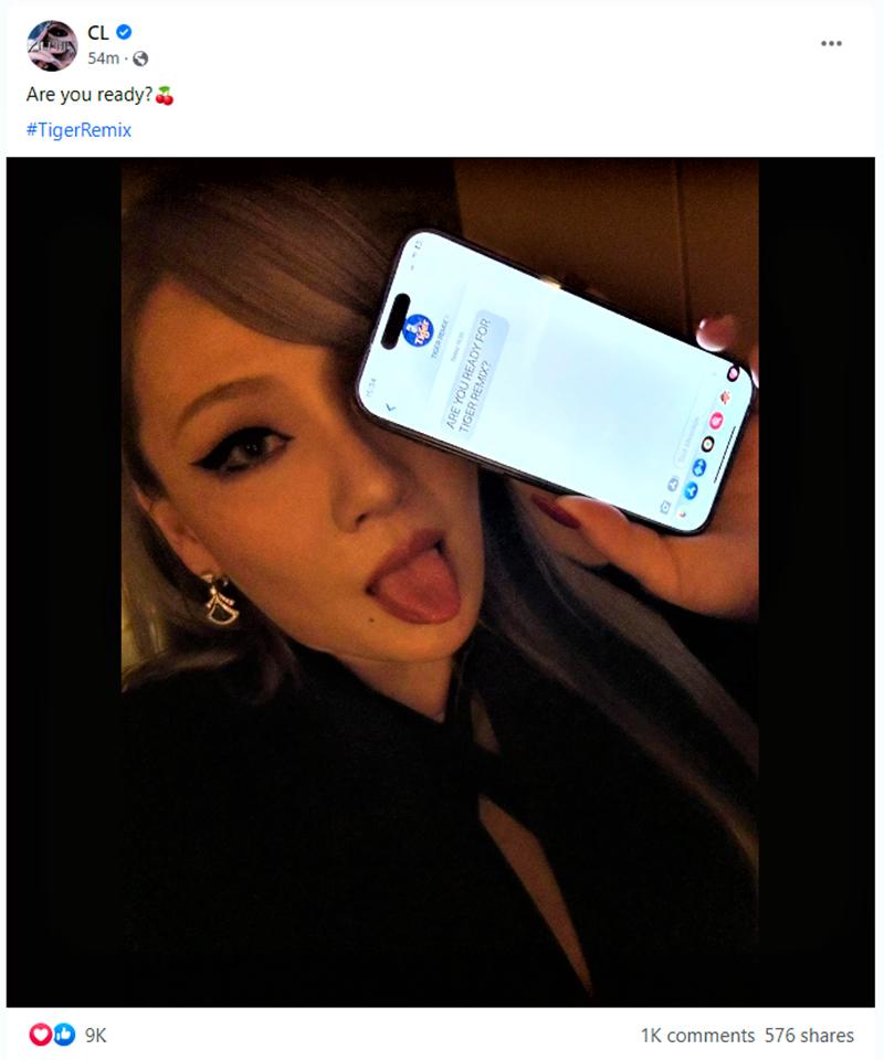 CL - rapper xứ Hàn đăng tin nhắn mới ‘gây bão’ fan Kpop Việt-1