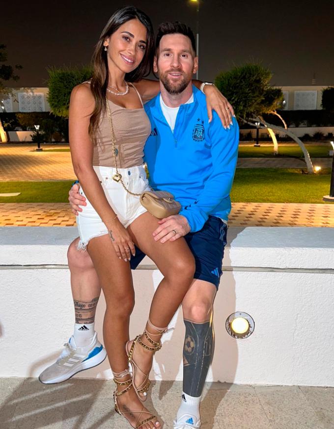 Messi's wife has no shortage of money but only wears cheap popular clothes-1