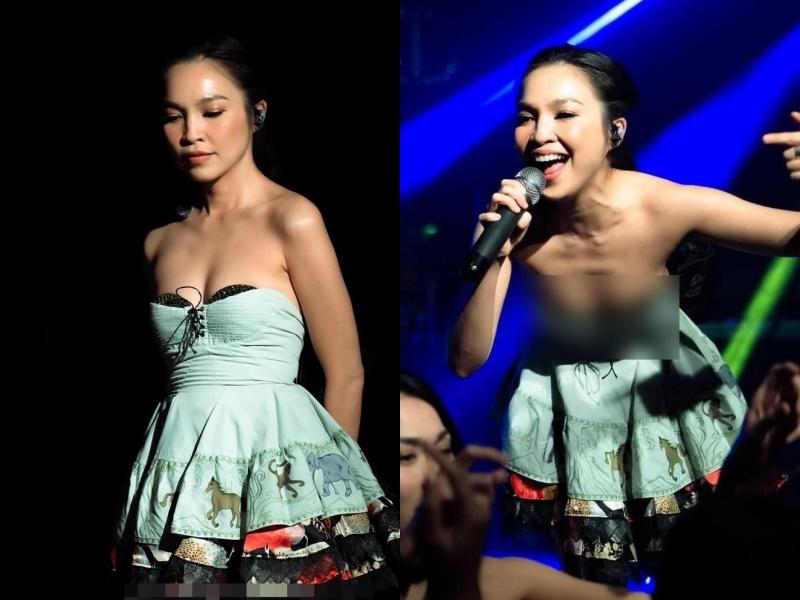 Lệ Quyên hớ hênh vì váy ngắn, Bạch Lộc bị chê rẻ tiền-2