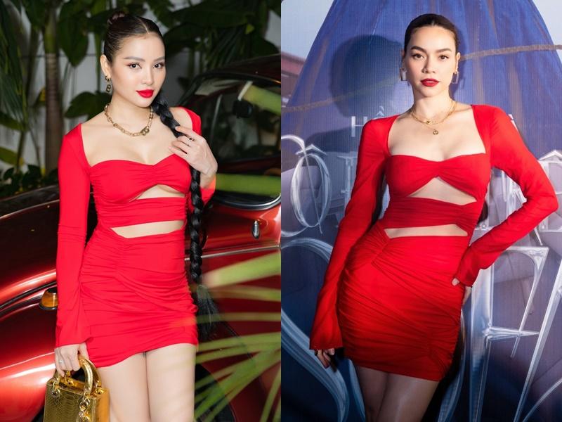 Phương Trinh Jolie bầu bí vẫn không ngán đụng váy Hồ Ngọc Hà-12