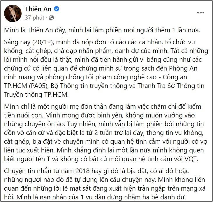 Thiên An chính thức nộp đơn tố cáo vụ ồn ào bắt cá 3 tay-5