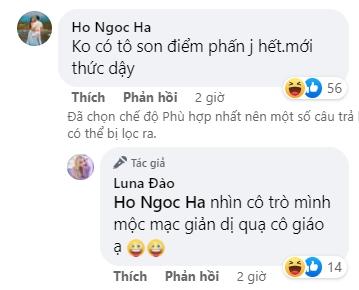 Tin showbiz Việt ngày 20/12: Hú hồn mặt mộc Hồ Ngọc Hà, Luna Đào-2