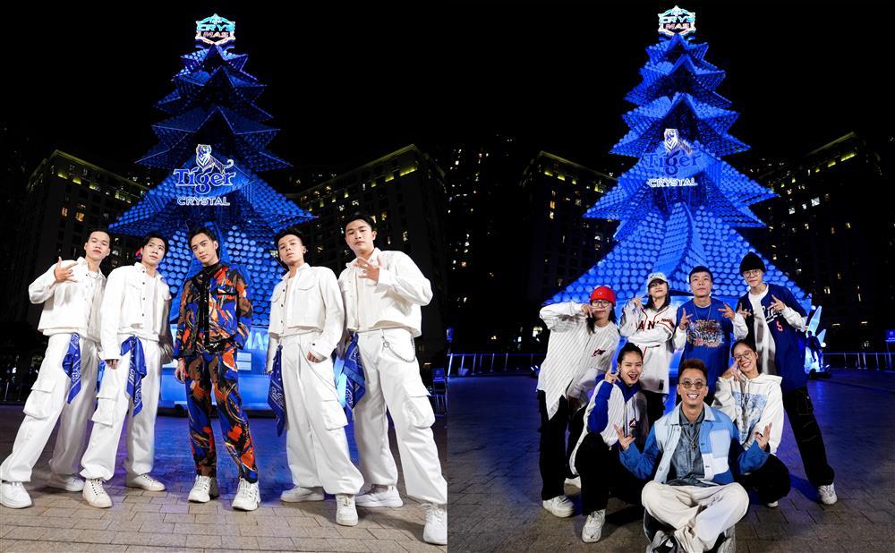 Soobin, Rhymastic cùng Last Fire khuấy động mùa Gáng sinh dưới cây thông pha lê khổng lồ-1
