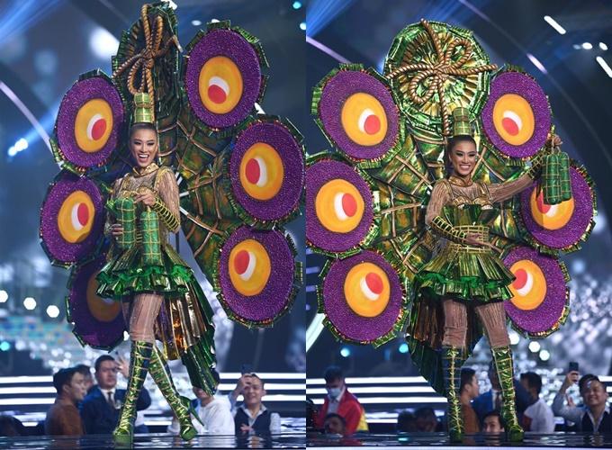 15 quốc phục Việt tại Miss Universe: Bộ Ngọc Châu đẹp nhất?-14