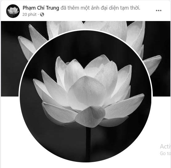 Chí Trung phủ màu đen khi bố bạn gái qua đời, dàn sao chia buồn-2