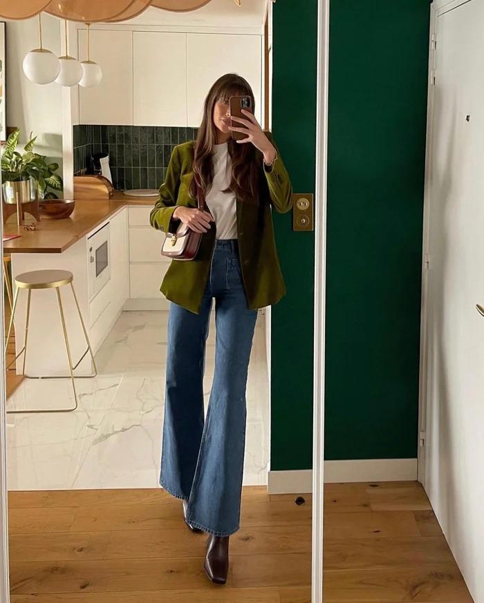 10 cách diện quần jeans nổi bật của phụ nữ Pháp-4