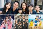 Lý Hải, Minh Hà và 4 con chăm diện đồng phục nhất showbiz Việt