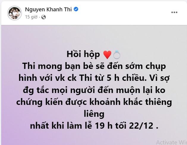 Sát giờ cưới, Khánh Thi quy định khách mời không chụp ảnh-3