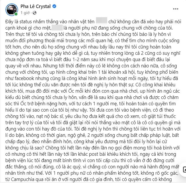 Pha Lê chưa ly hôn, yêu cầu chồng Hàn gấp rút làm thủ tục-2