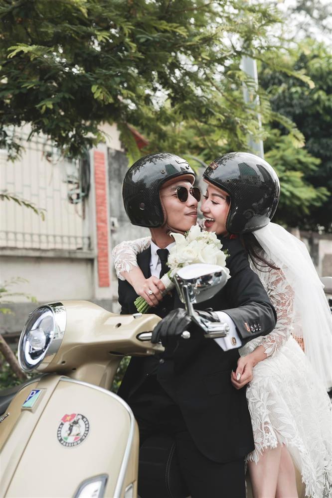 Khánh Thi theo chàng về dinh cùng dàn xe hùng hậu-7