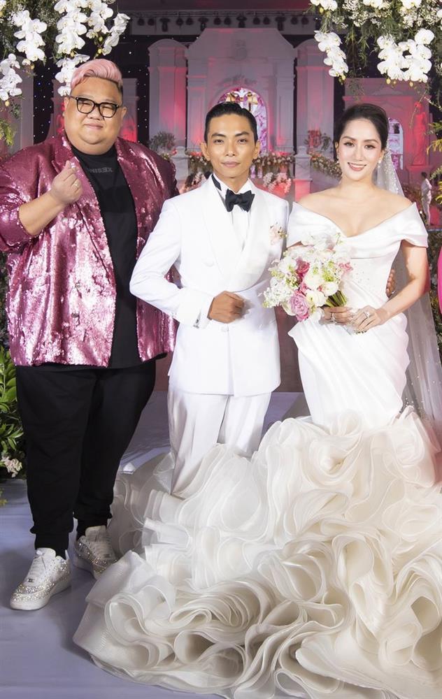 Chí Anh cùng vợ trẻ dự đám cưới Khánh Thi - Phan Hiển-8