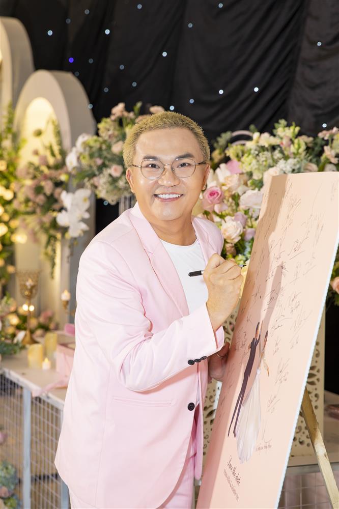 Chí Anh cùng vợ trẻ dự đám cưới Khánh Thi - Phan Hiển-14