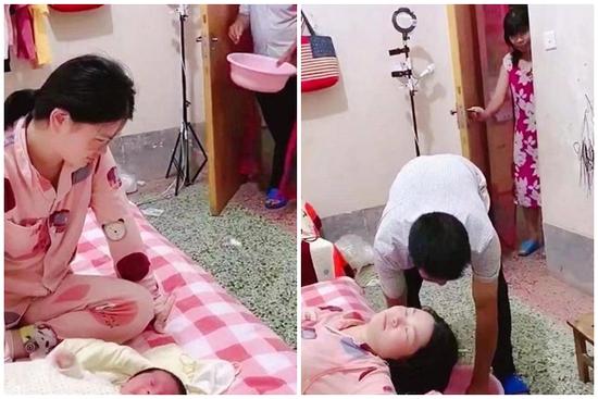 Bố chồng gội đầu cho con dâu ở cữ, mẹ chồng phản ứng gây chú ý