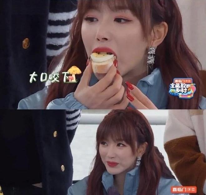 Khổng Tuyết Nhi bị chế giễu vì không biết ăn trứng cá muối-2