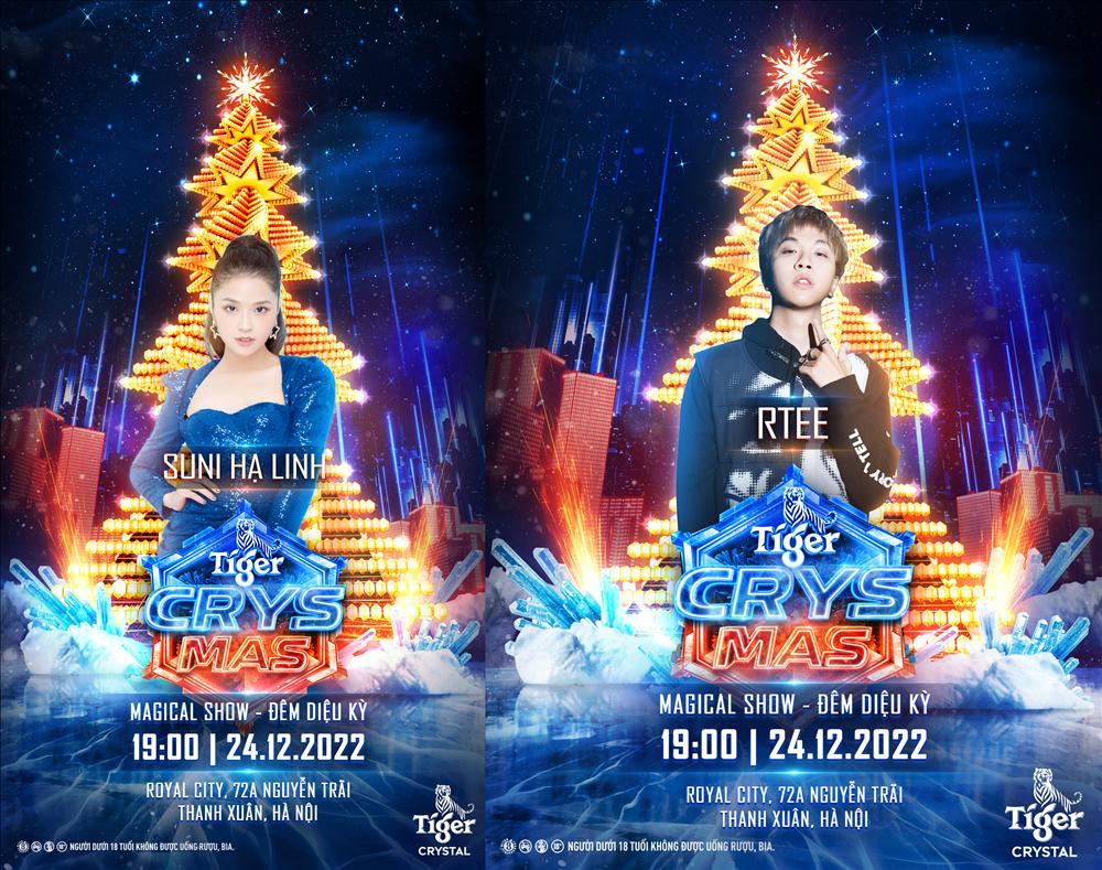 Văn Mai Hương, MIN, Suni Hạ Linh tụ hội Tiger Crysmas show - Đêm nhạc diệu kỳ-3