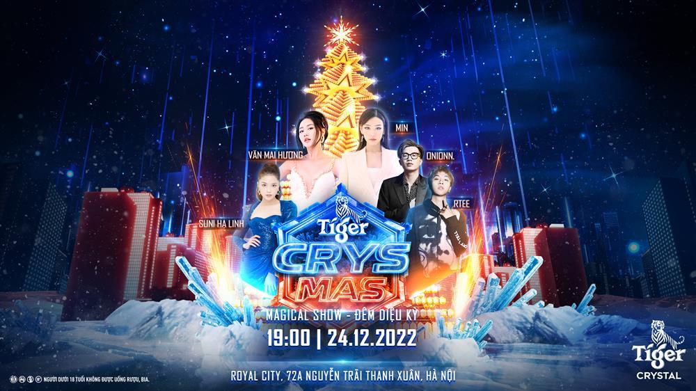 Văn Mai Hương, MIN, Suni Hạ Linh tụ hội Tiger Crysmas show - Đêm nhạc diệu kỳ-5