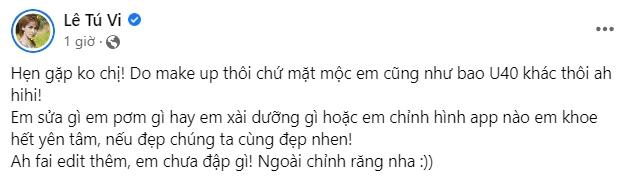 Tin showbiz Việt ngày 23/12: Tú Vi bức xúc khi bị chê sửa nát mặt-2