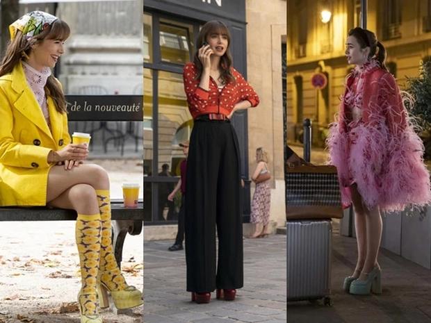 Nữ chính Emily in Paris thay đổi cách làm đẹp trong phần 3-6