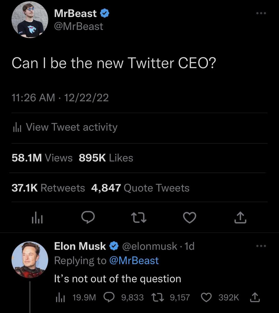 Tỷ phú Elon Musk ủng hộ BTS làm CEO mới của Twitter?-1