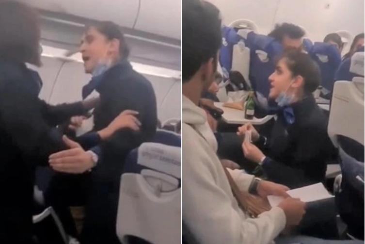 Nữ tiếp viên hàng không bật khóc vì bị khách lăng mạ, yêu cầu vô lý-2