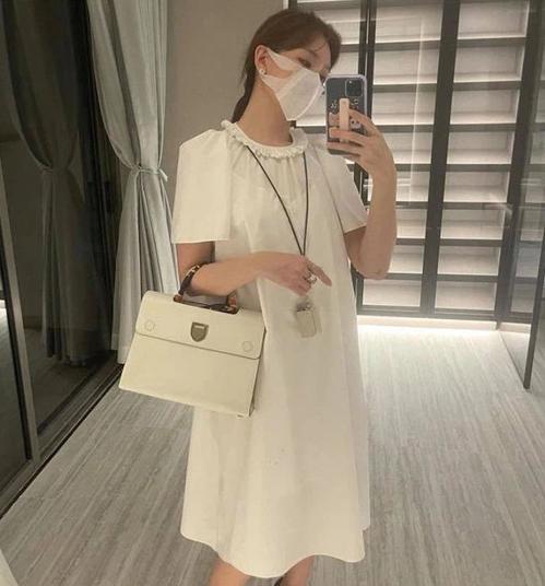 Hoa hậu Thiên Ân bị nghi mang bầu vì trang phục gây hiểu lầm-8