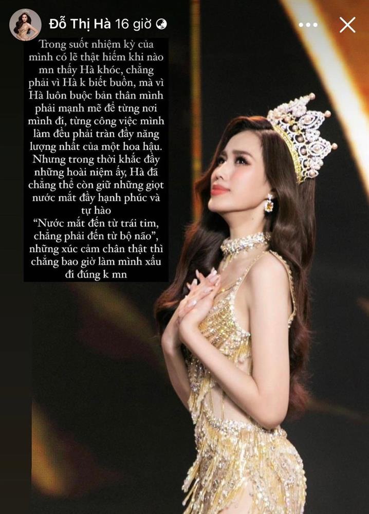 Đỗ Thị Hà giải thích màn phát biểu đẫm lệ tại Hoa hậu Việt Nam 2022-4