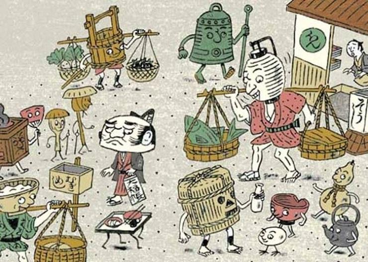 Khu phố Bách quỷ dạ hành, nơi con người sống chung với yêu quái-4