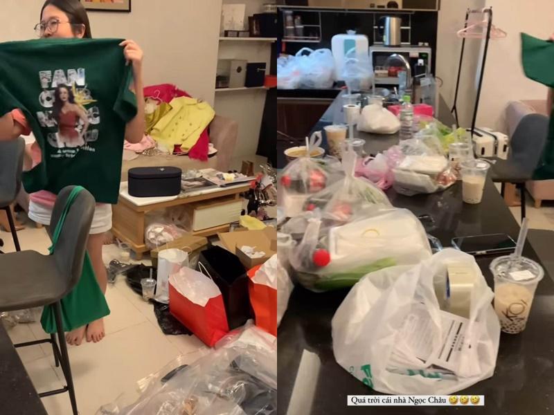 Nhà Ngọc Châu huyên náo trước giờ lên đường thi Miss Universe-1