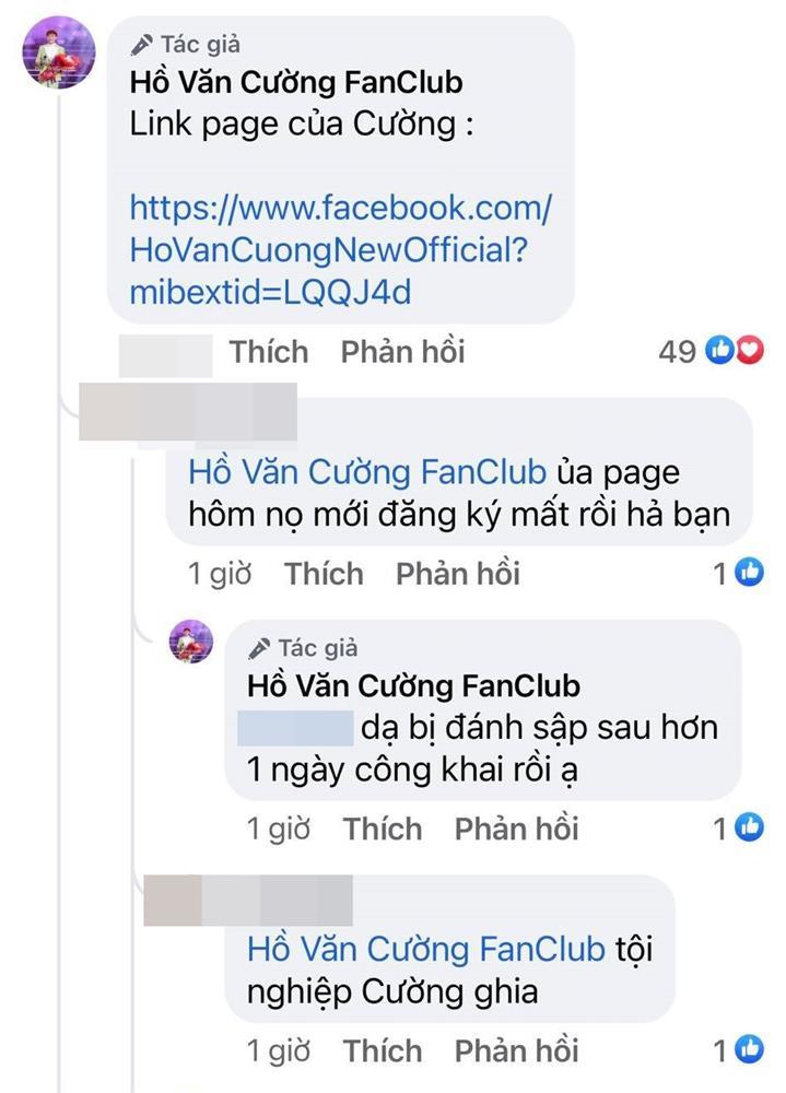 Fan bức xúc thay Hồ Văn Cường khi liên tục bị bay màu fanpage