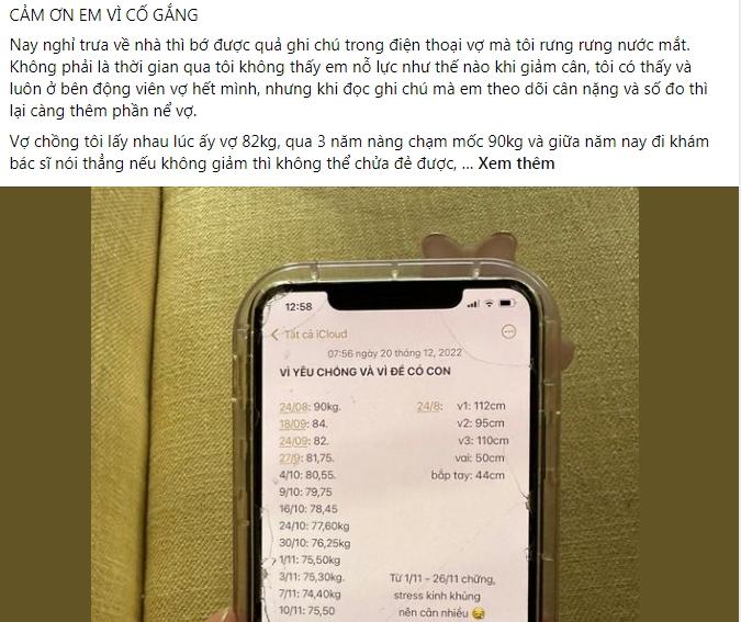 Vì muốn có con, người vợ 90kg làm điều nhiều người nể phục-1