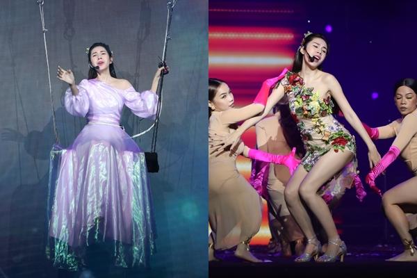 Những màn quăng đồ táo bạo của sao Việt trên sân khấu-7