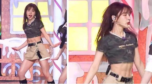 Wendy (Red Velvet) gây ấn tượng với cơ bụng 6 múi đẹp hoàn hảo-1