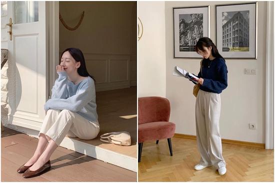 5 mẫu quần dài phù hợp để diện với áo len