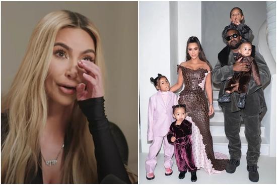 Kim Kardashian khóc kể khó khăn khi hợp tác nuôi con với Kanye West