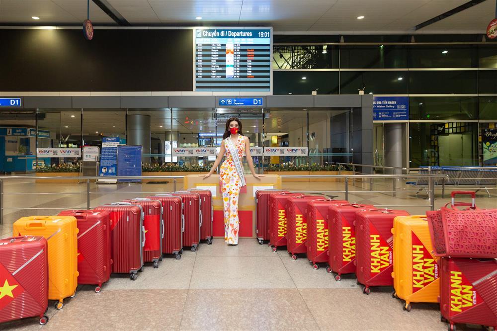 Thi Miss Universe: Khánh Vân 16 vali, Ngọc Châu ít kỷ lục-5