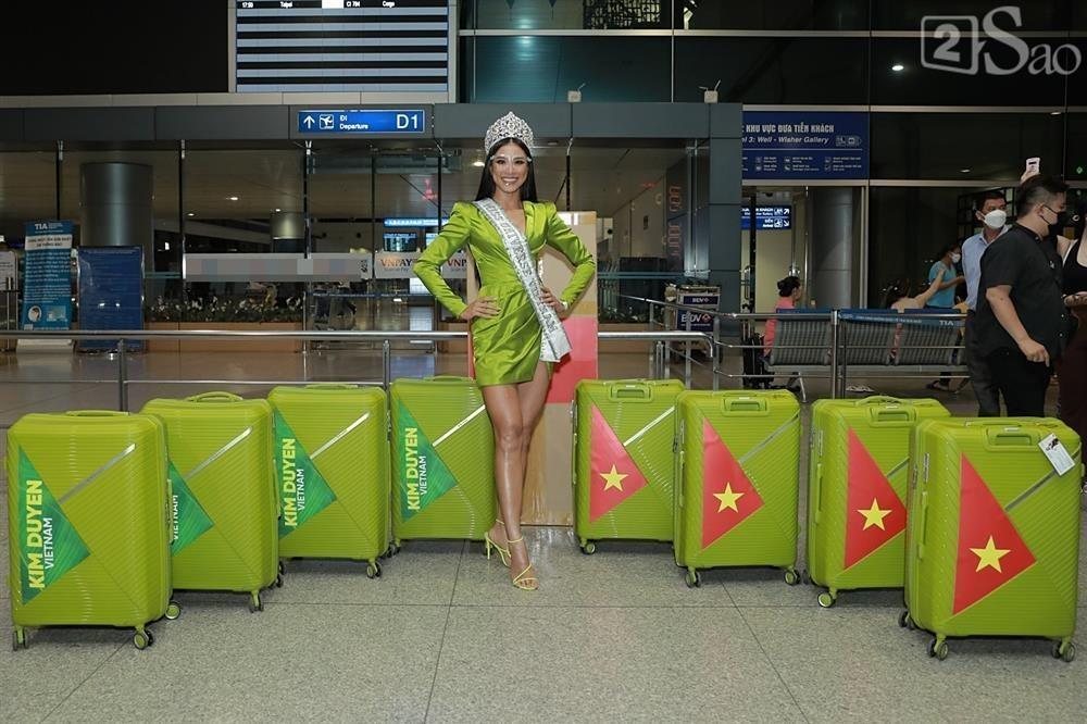 Thi Miss Universe: Khánh Vân 16 vali, Ngọc Châu ít kỷ lục-3